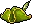 Green Pole-Feather Hat